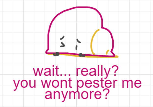 A panel from What's The Point, episode five of the Board Boards object show by Furretwalk/WalkingFurret.